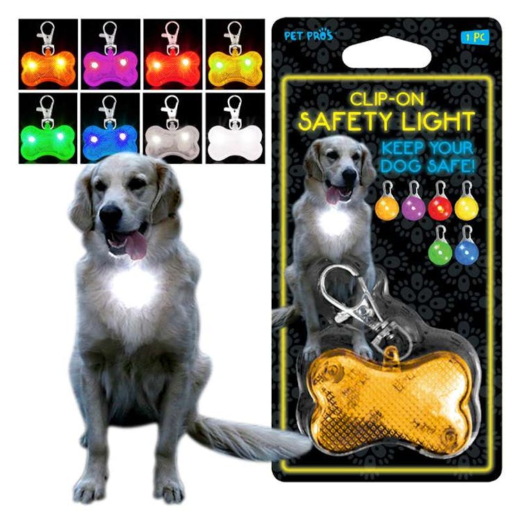 Bone Shape Flashing Light Assorted 3