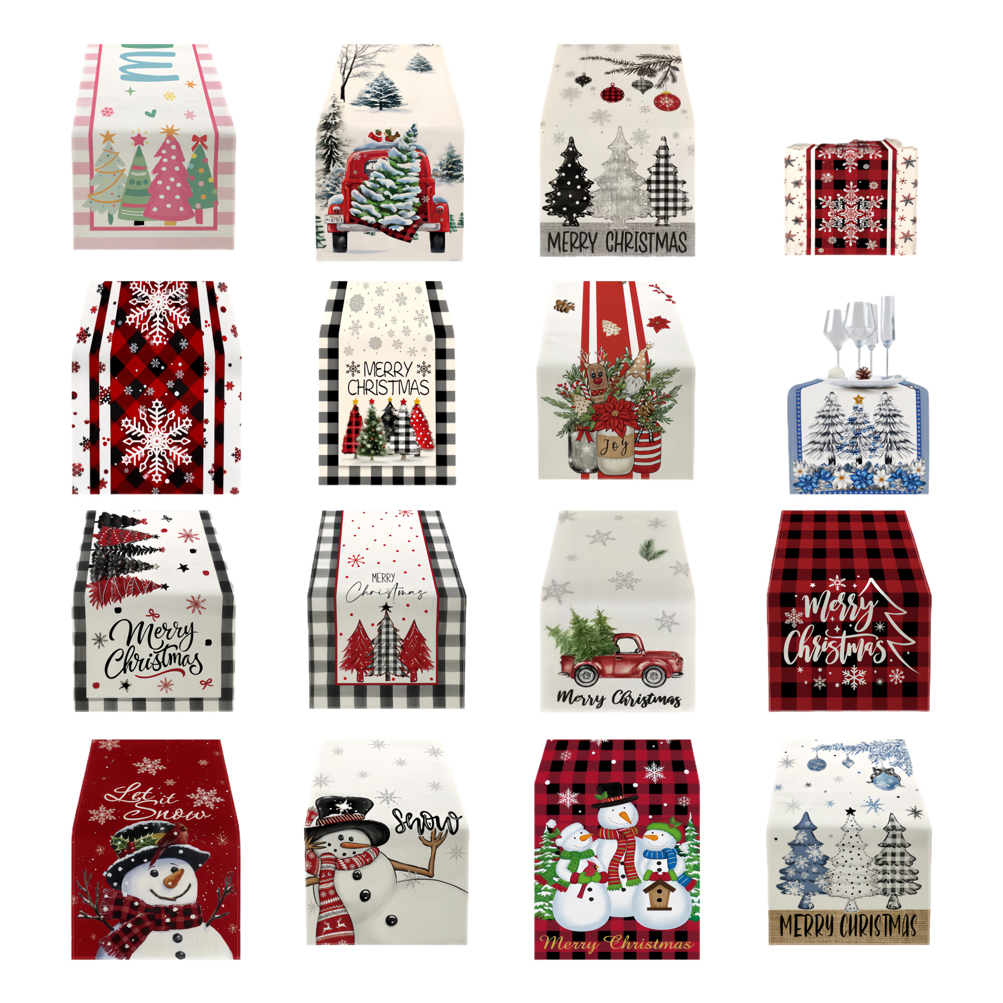 Christmas Creative Table Flag 10