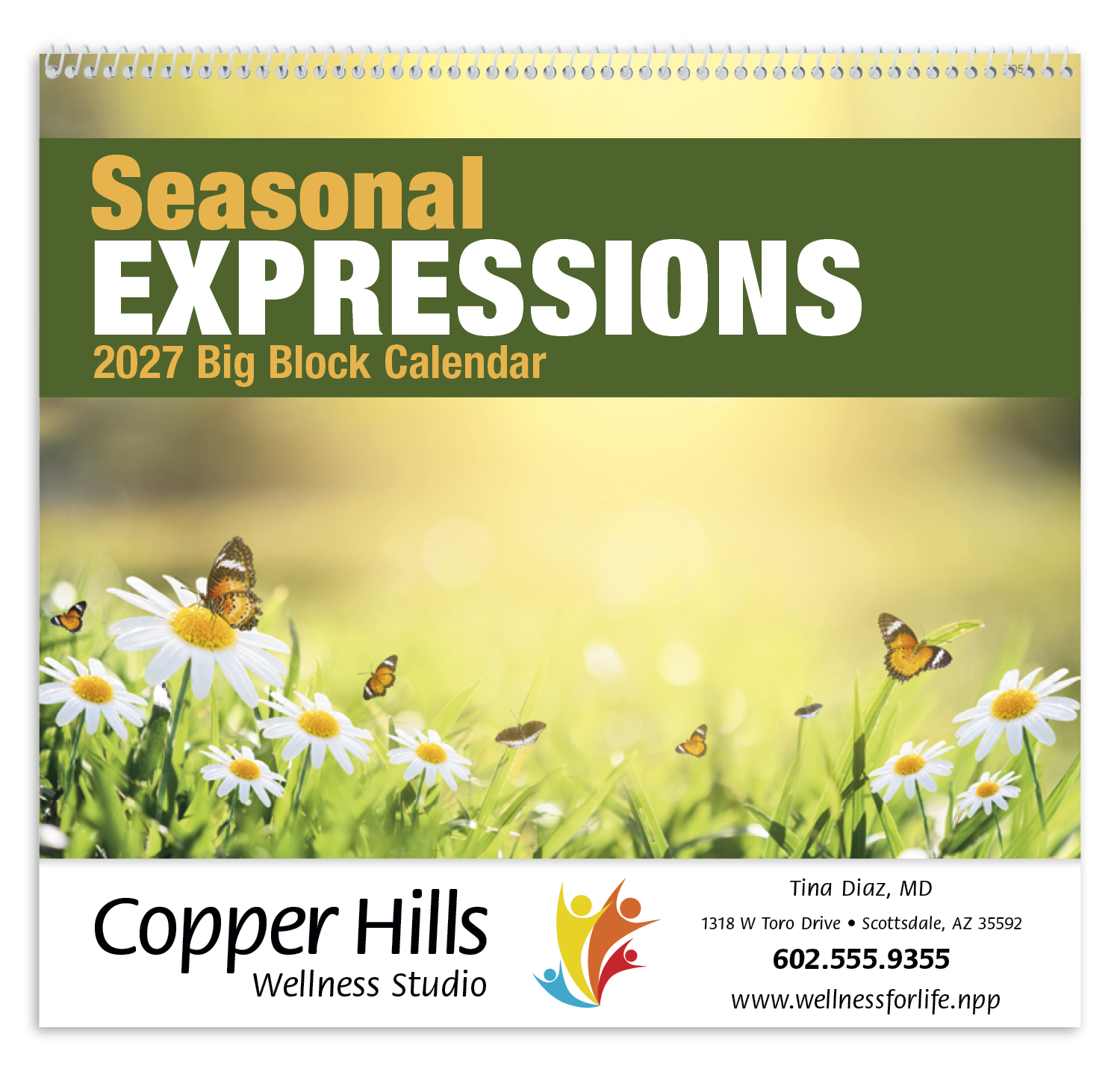 Good Value Seasonal Expressions Big Block Calendar