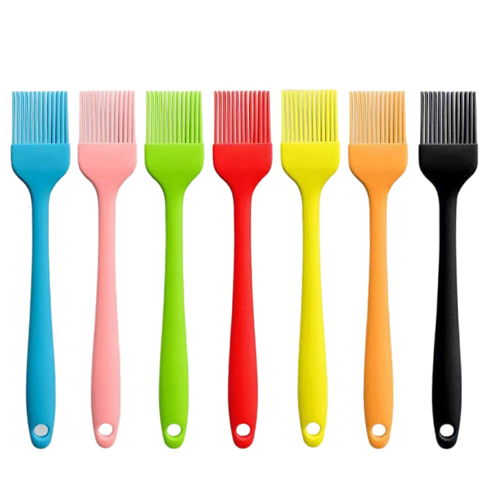 MOQ 50 Silicone Heatproof BBQ Brush 7