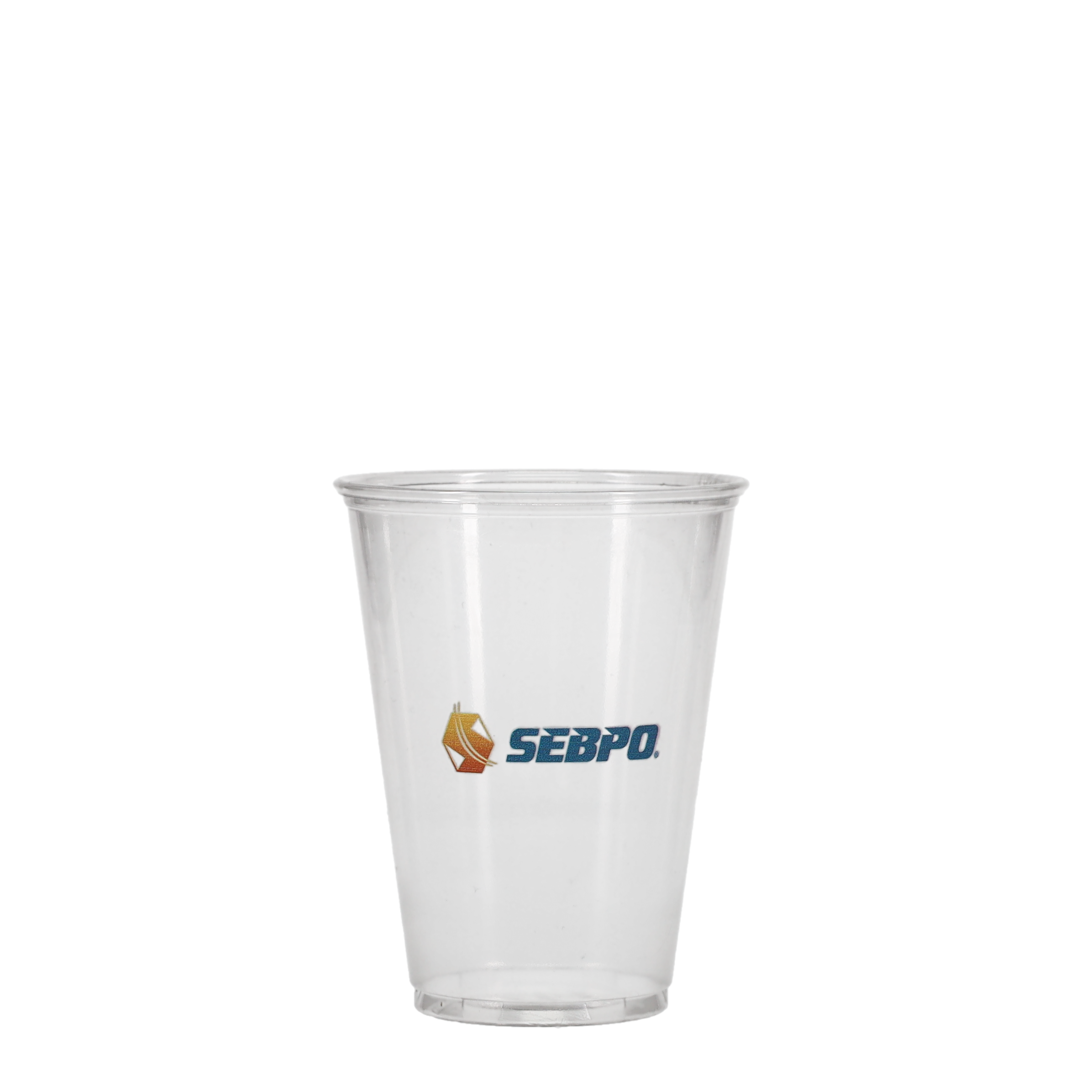10 oz Soft Sided Plastic Cup Clear Digital Print 6