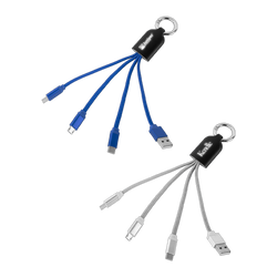 Jellyfish Light-Up Braided Charging Cable
