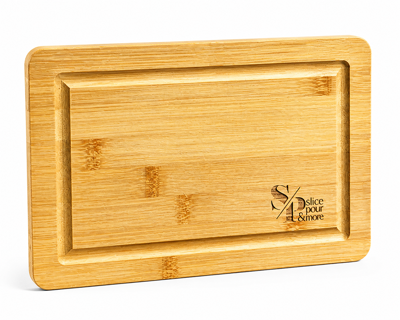 9 1/16" x 6" Small Bamboo Cayman Cutting Board