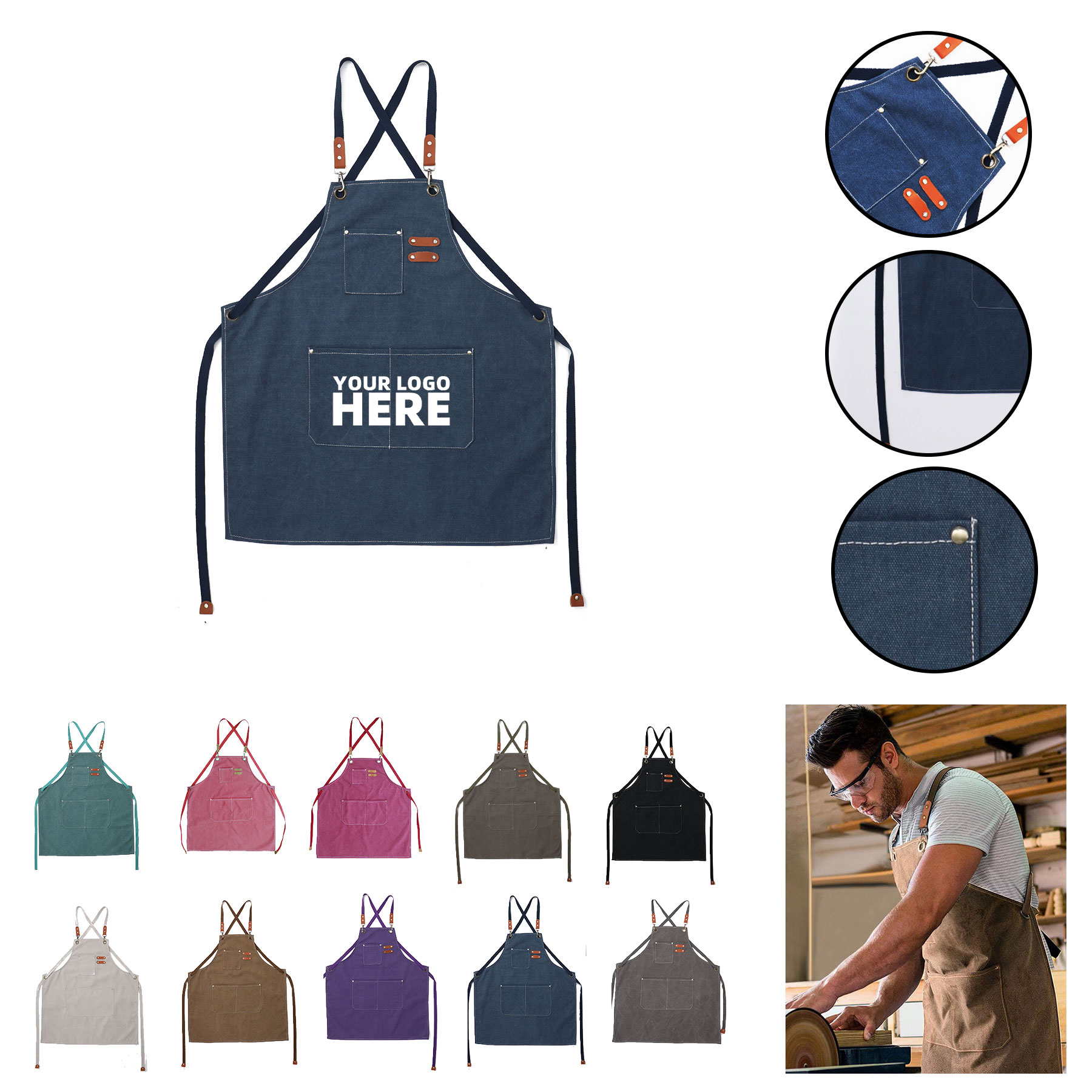 Canvas Chef Apron