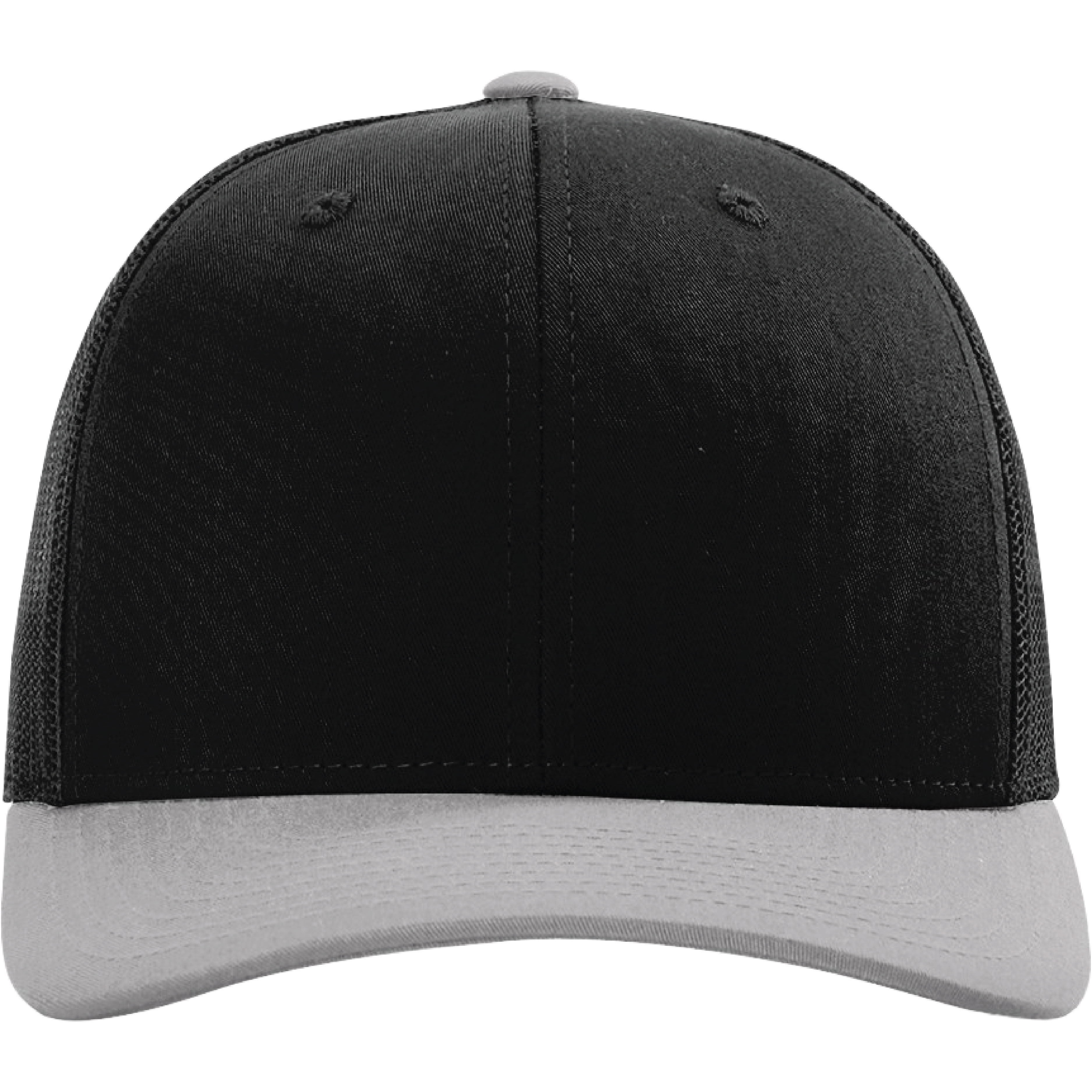 Richardson 112 6-Panel Snapback Trucker Hat w/Leatherette Adhesive Patches or Embroidery 241