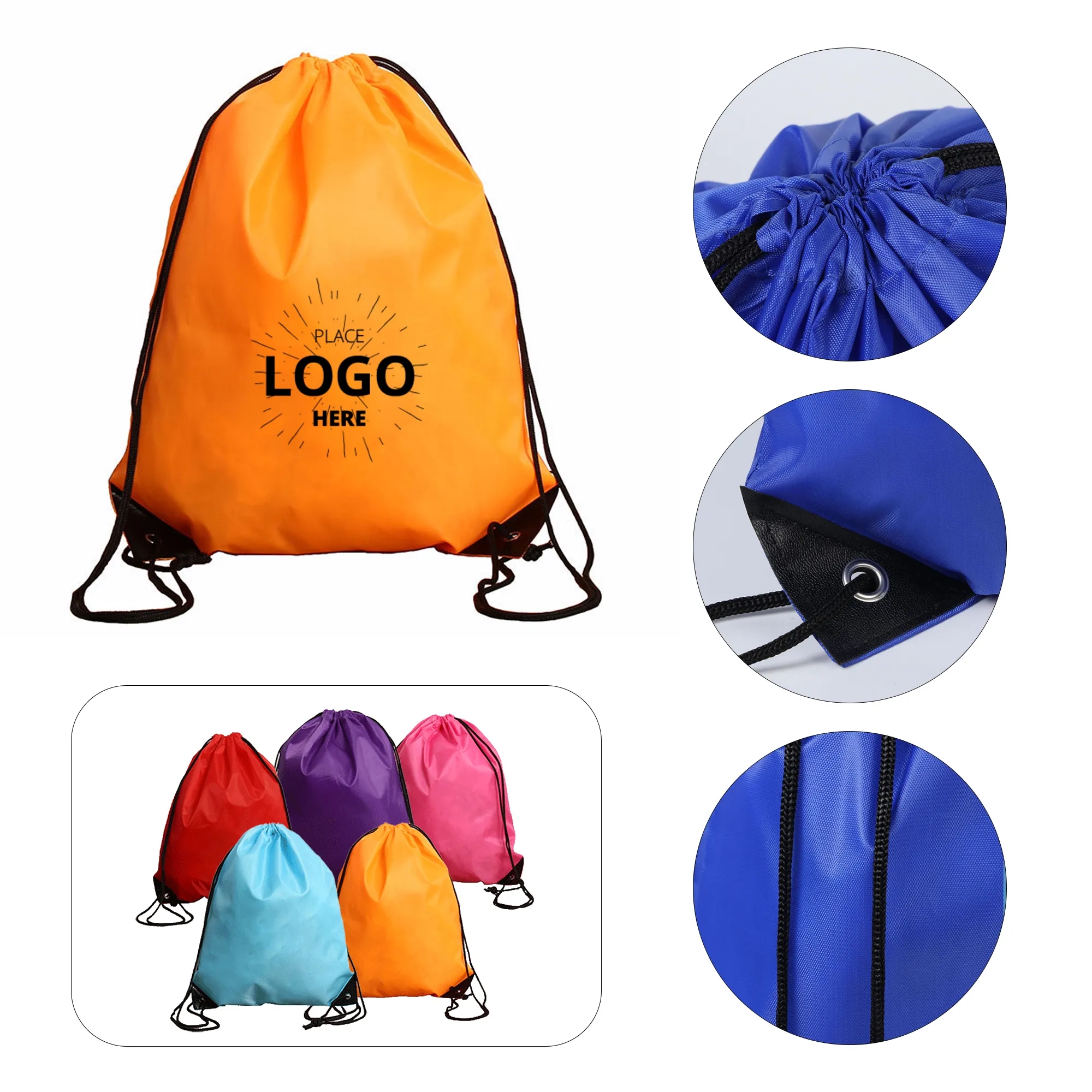 Basketball Drawstring Bag
