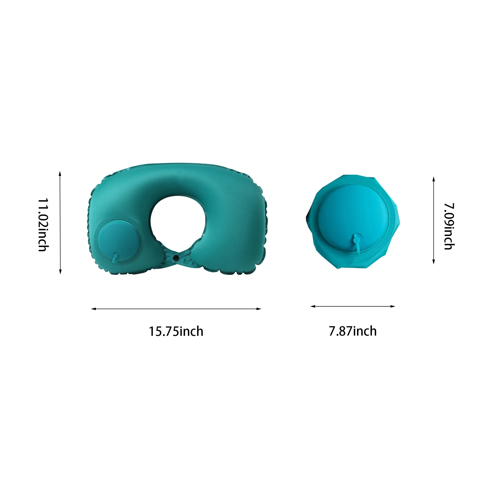 Foldable Inflatable Travel Neck Pillow MOQ 100 PCS 5