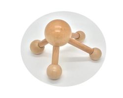 Wooden Head Massager