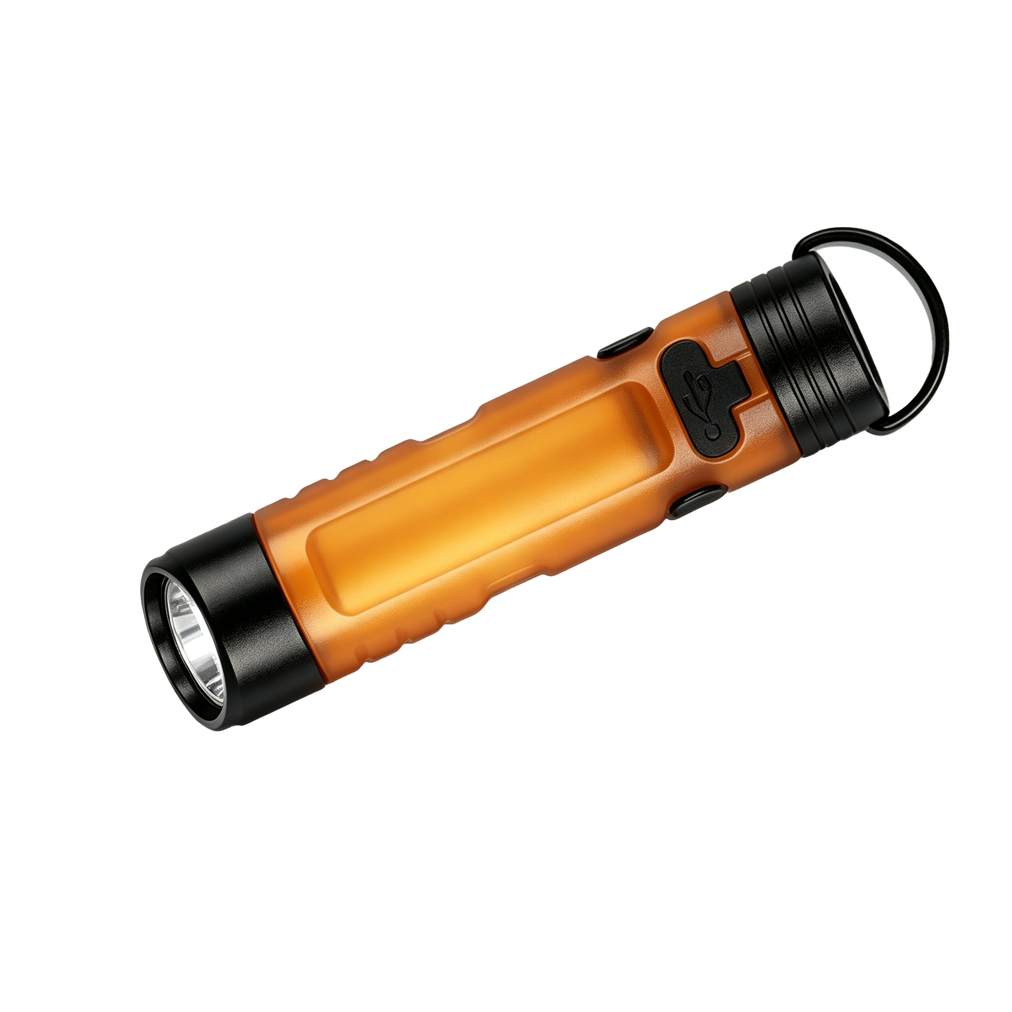 Portable Mini Dual Magnetic Source LED Dual Light Source Small Torch Pocket Flashilight With Hat Cl 3