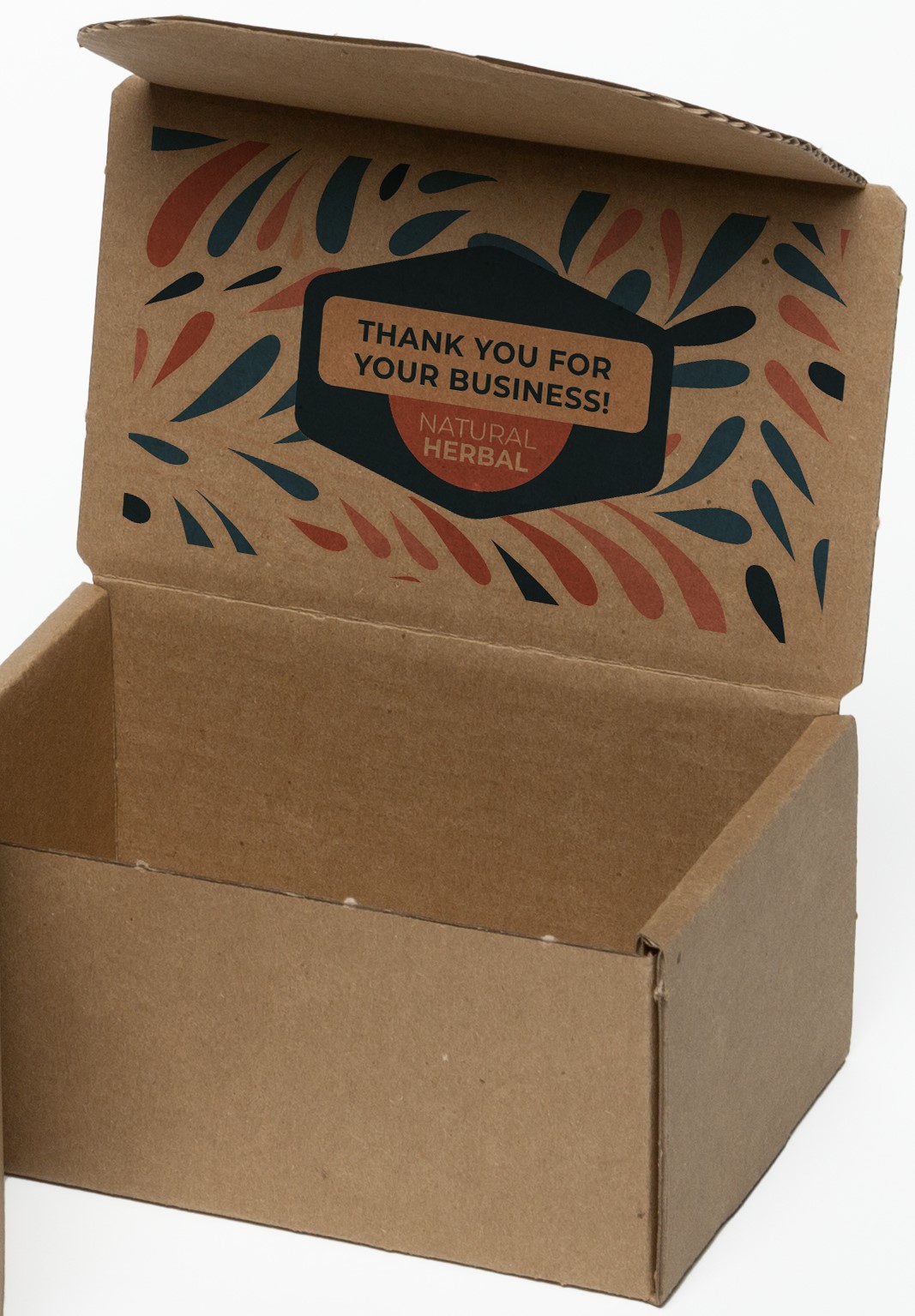 Full Color Natural Display Mailer Box (6" x 4" x3")(Lid Inside) 3
