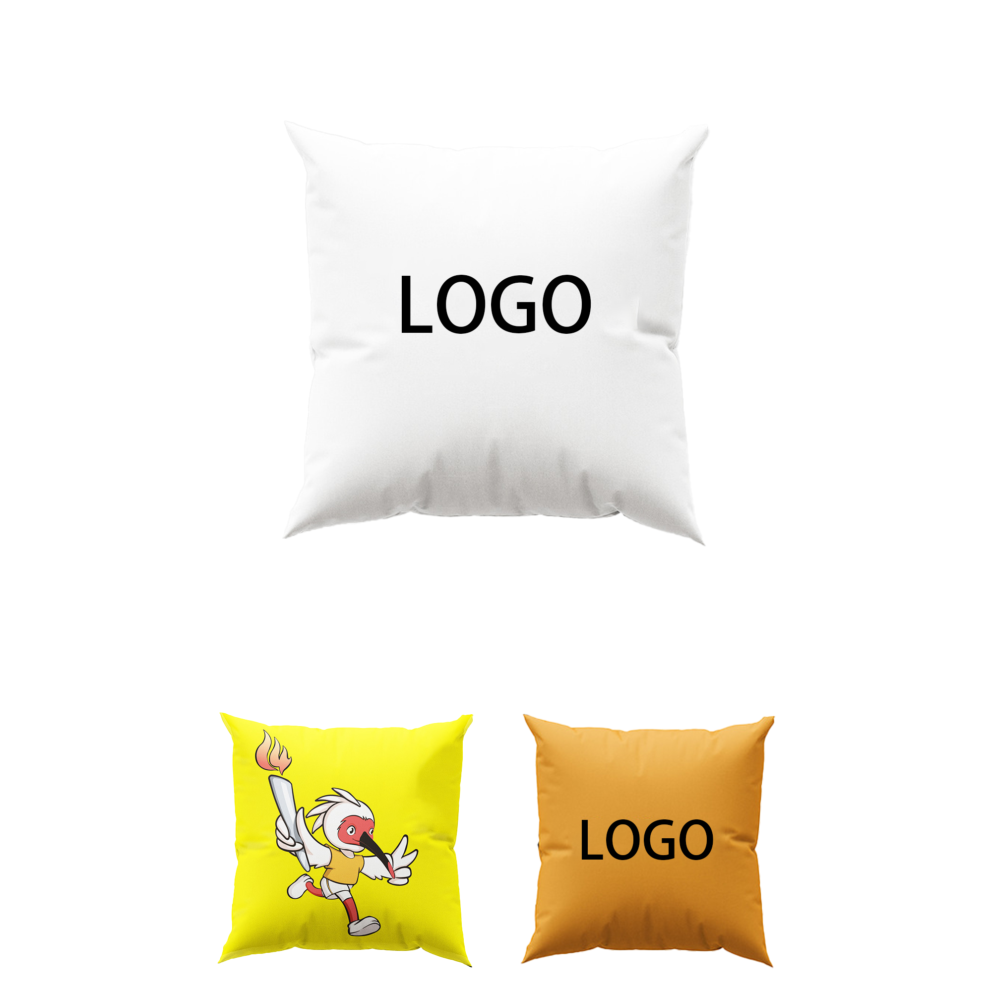Custom Logo Boho Throw Pillow 3
