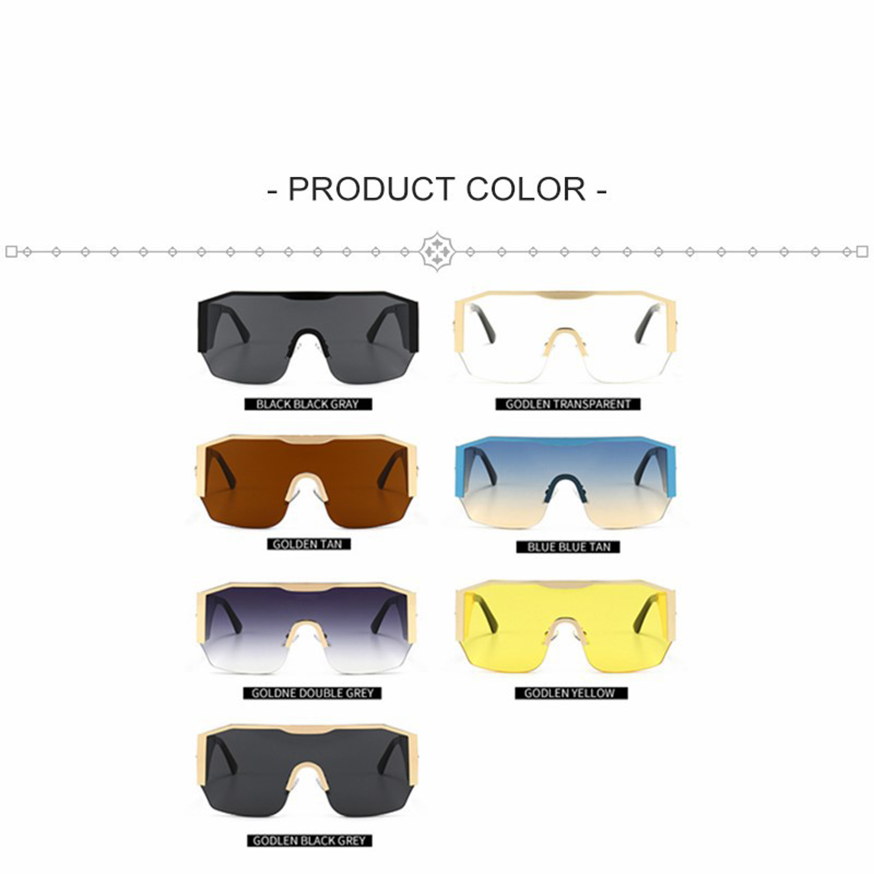 Oversized Square Sunglasses