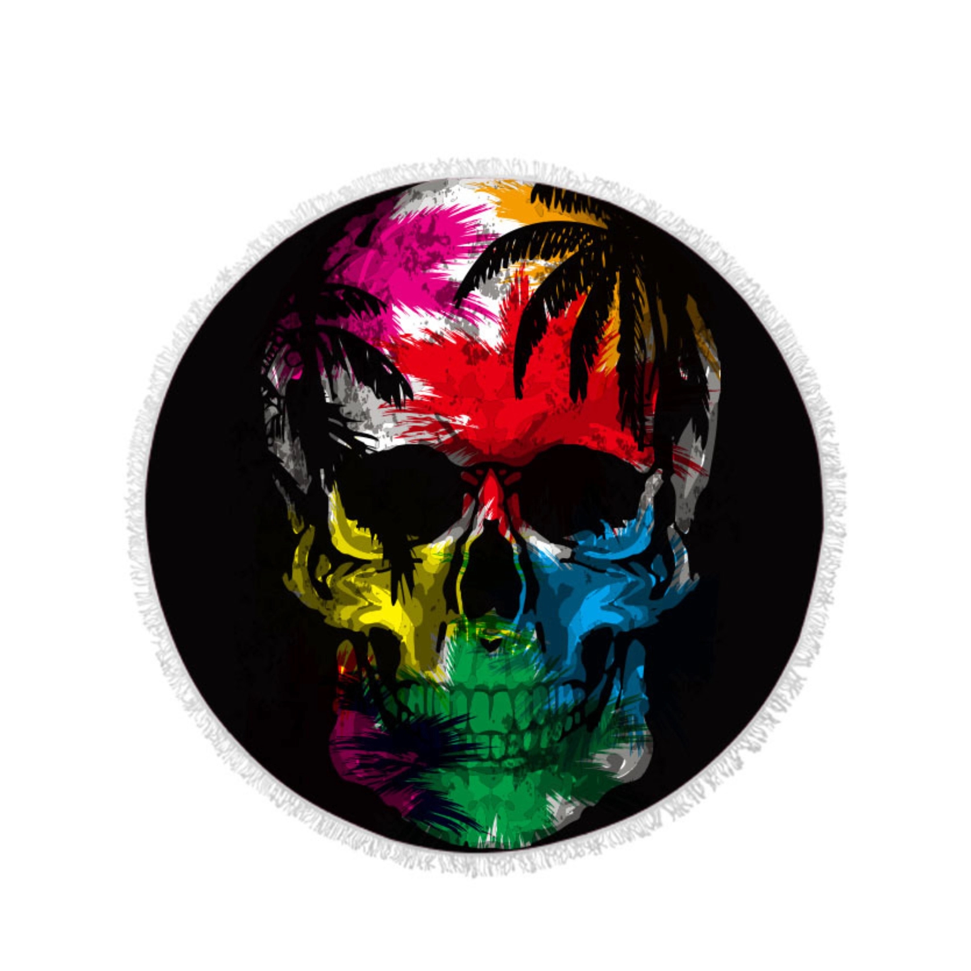 Round Beach Towel