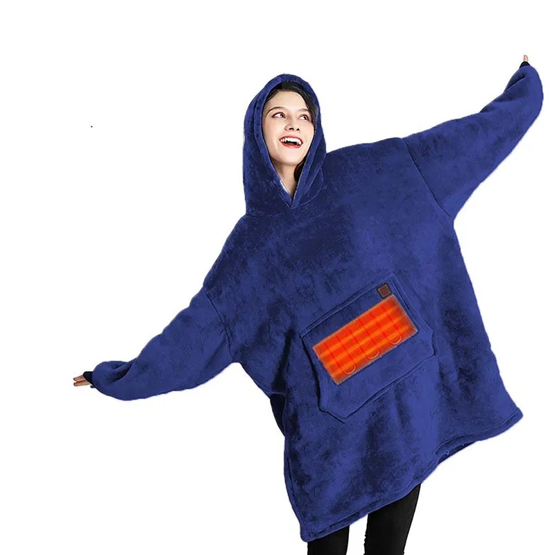 Usb Heated Wearable Blanket