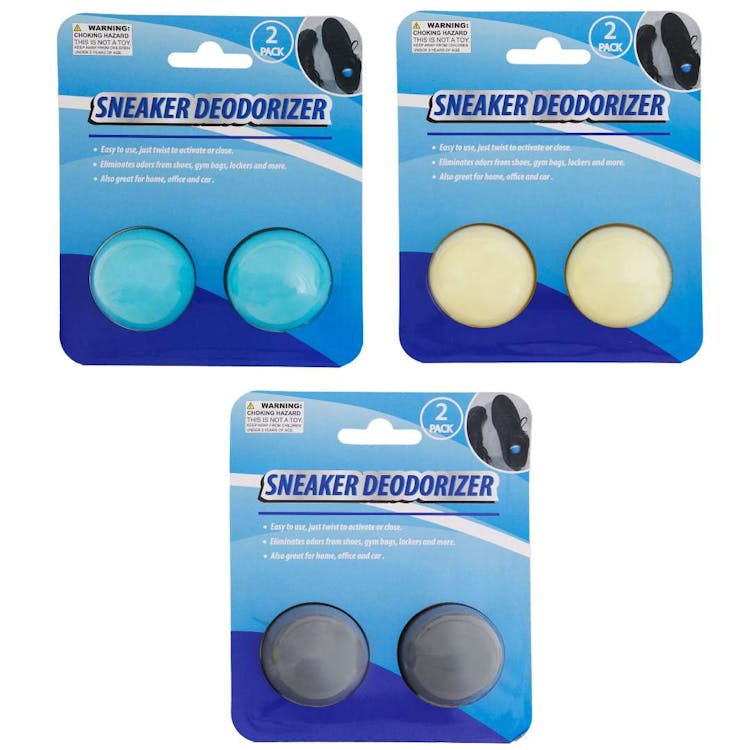 Sneaker Deodorizer Assorted 2pk 3