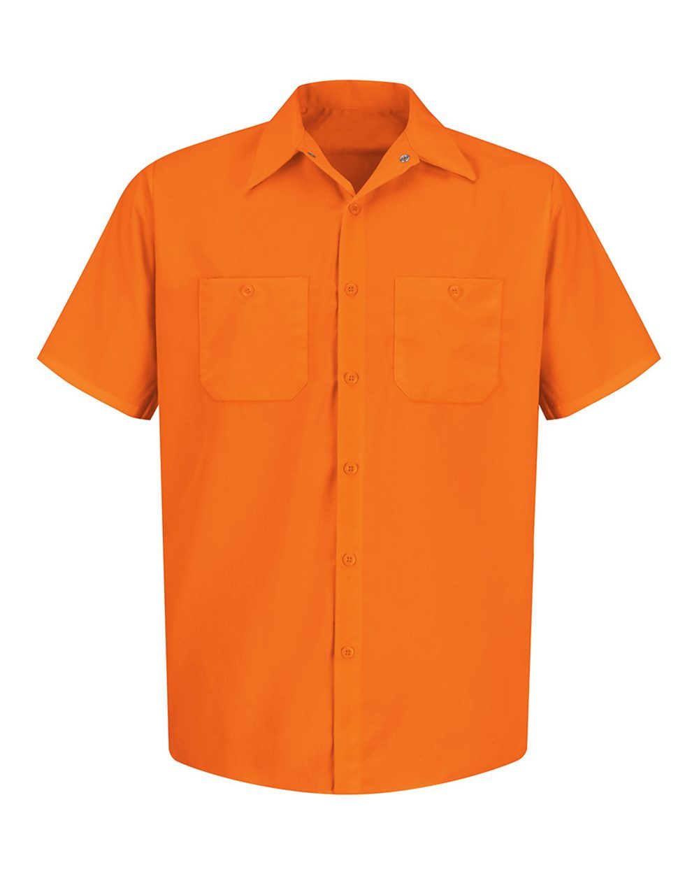 Men's Enhanced Visibility Short Sleeve Work Shirt - SS24