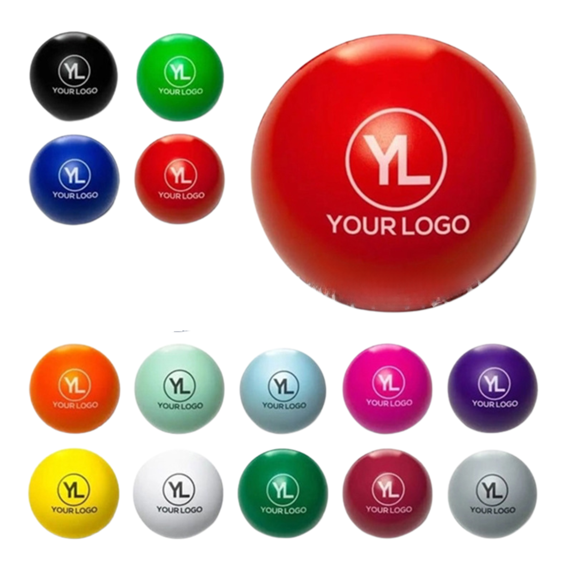 High-Elastic Stress-Relief Inspirational Toy Ball 3