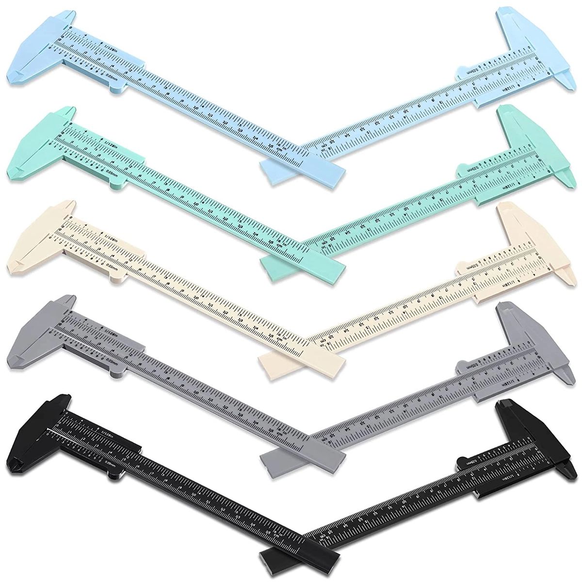 Plastic Vernier Caliper Gauge Measuring Tool