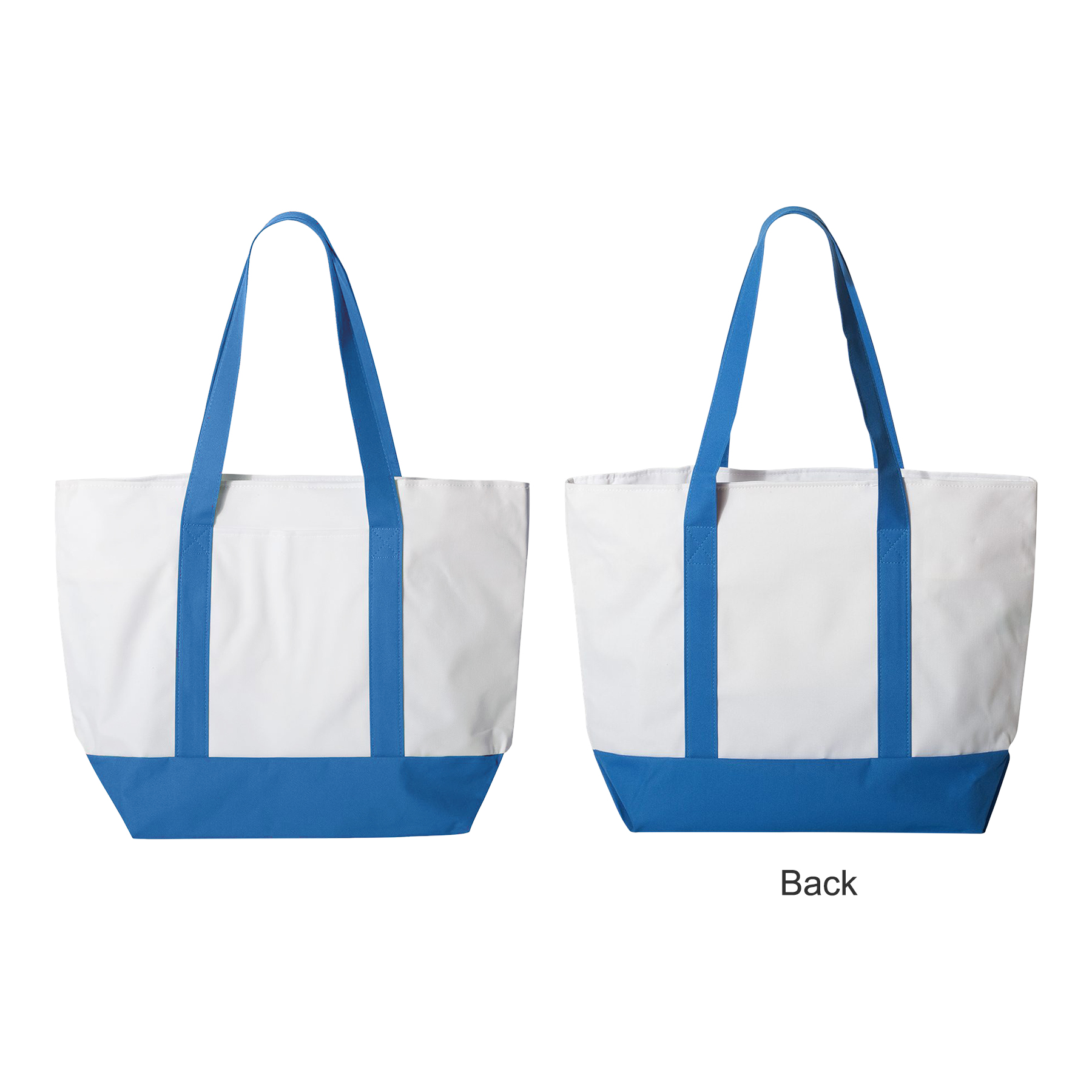 600D Bay View Giant Zipper Boat Tote 34