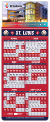Magna-Card Business Card Magnet - Baseball Schedules (3.5 x 9)