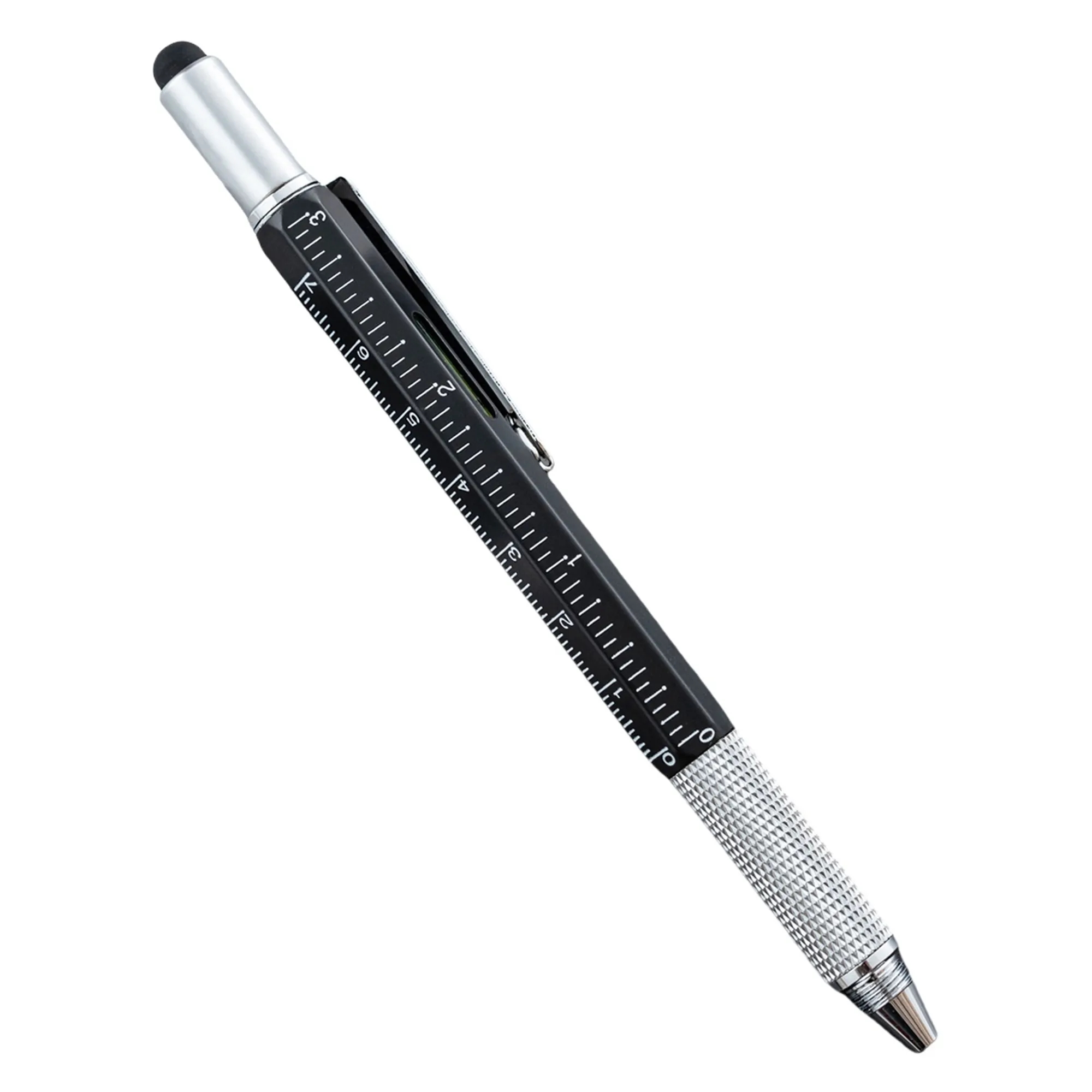 Metal 6 in 1 Multitool Stylus Ruler Ballpoint Pen 41