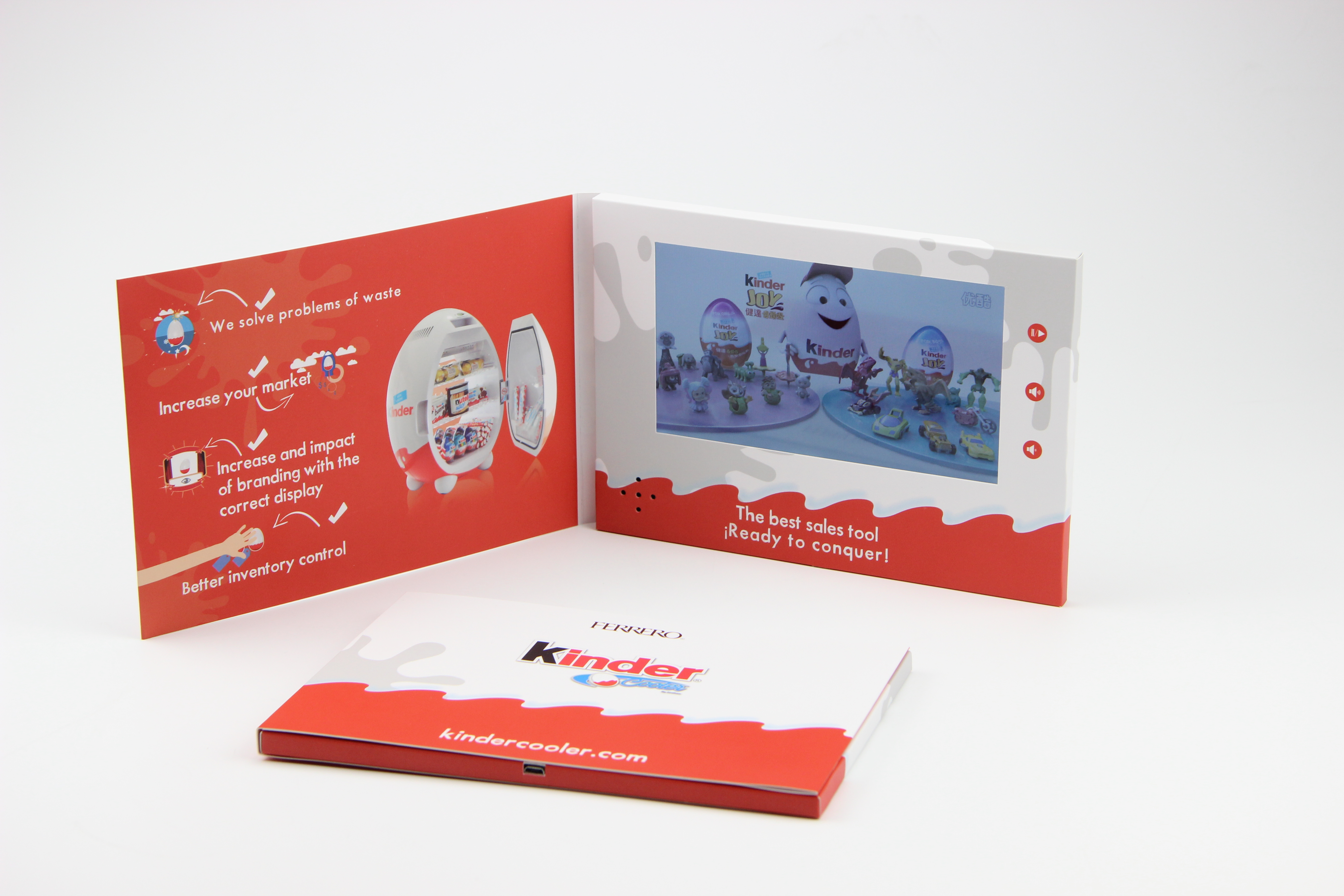 LCD Screen Video Brochure