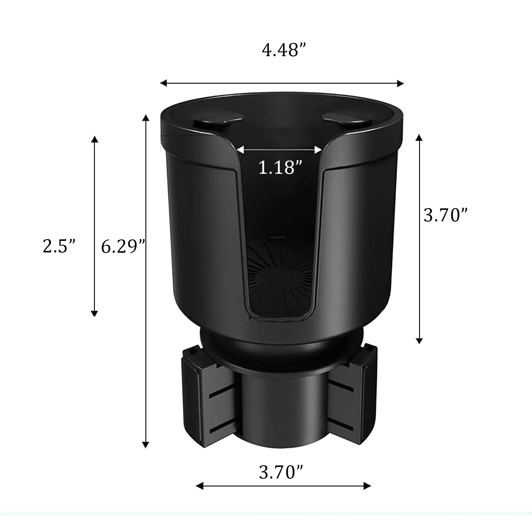 Upgraded Car Cup Holder Extension Adapter 6