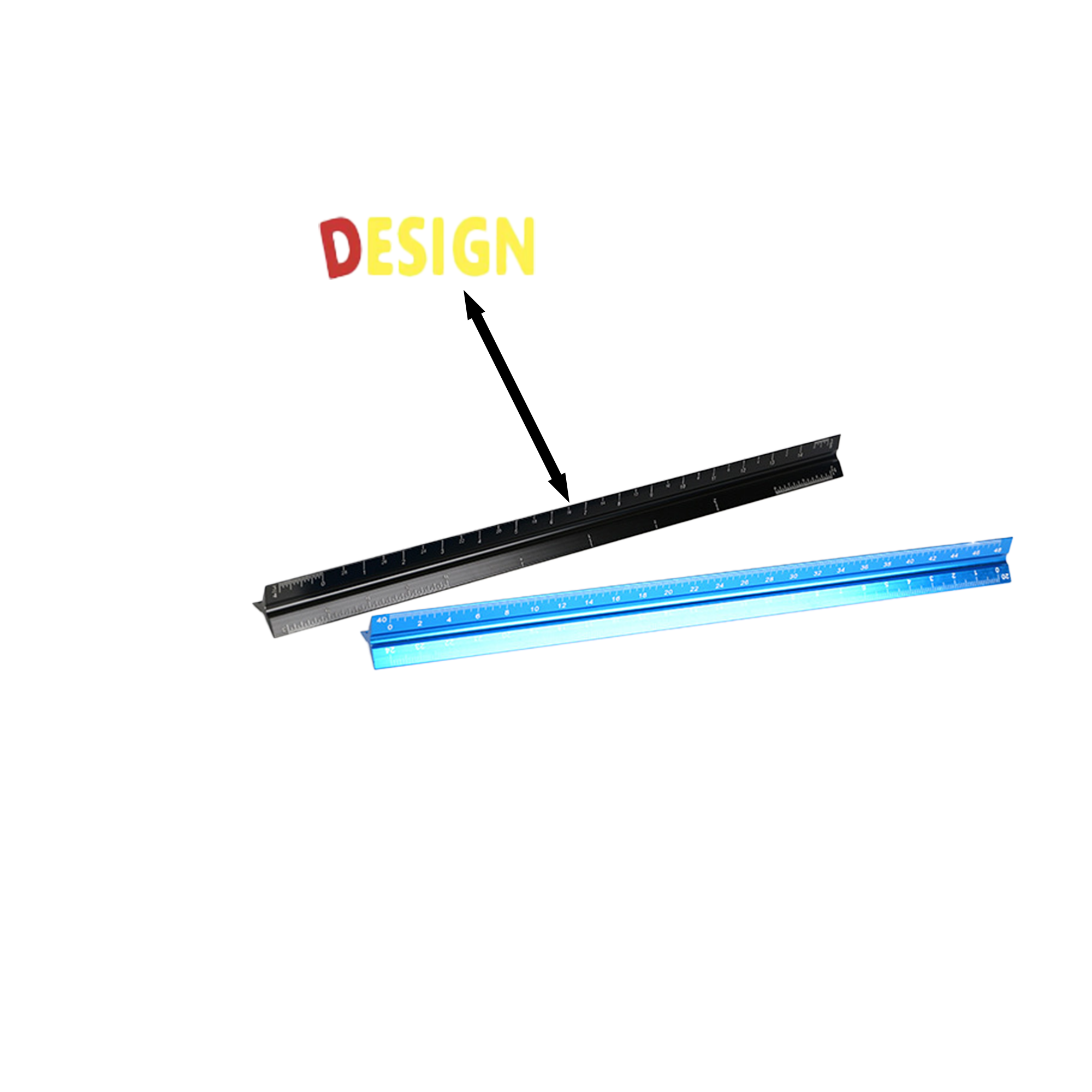 Aluminum Alloy Drawing Ruler 3