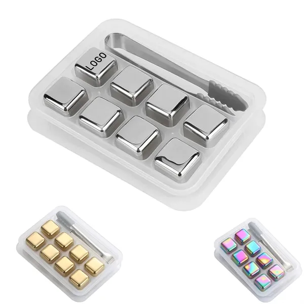 316 Ice Cubes Set Stainless Steel for employee onboarding gifts