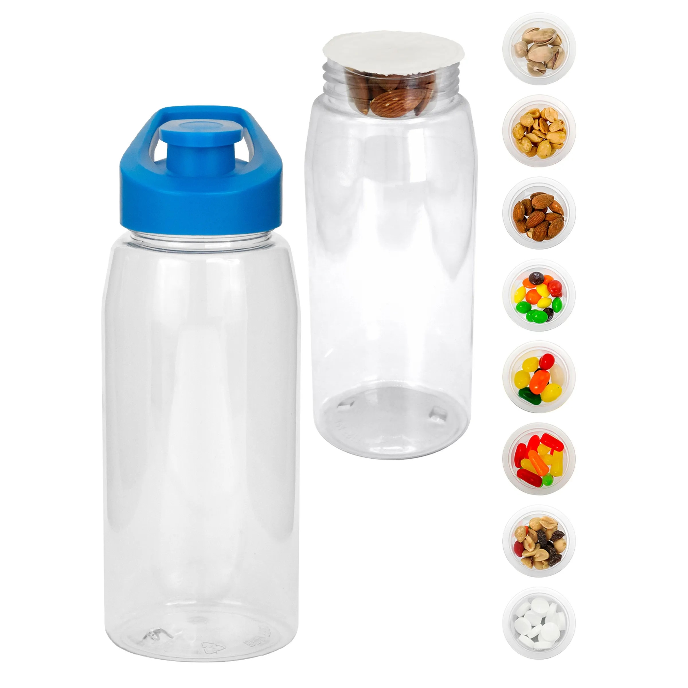 Easy Pour 25 oz. Recycled Snack Bottle 5