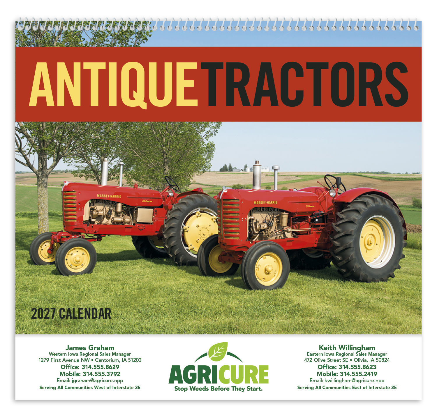 Triumph Calendars Antique Tractors Calendar