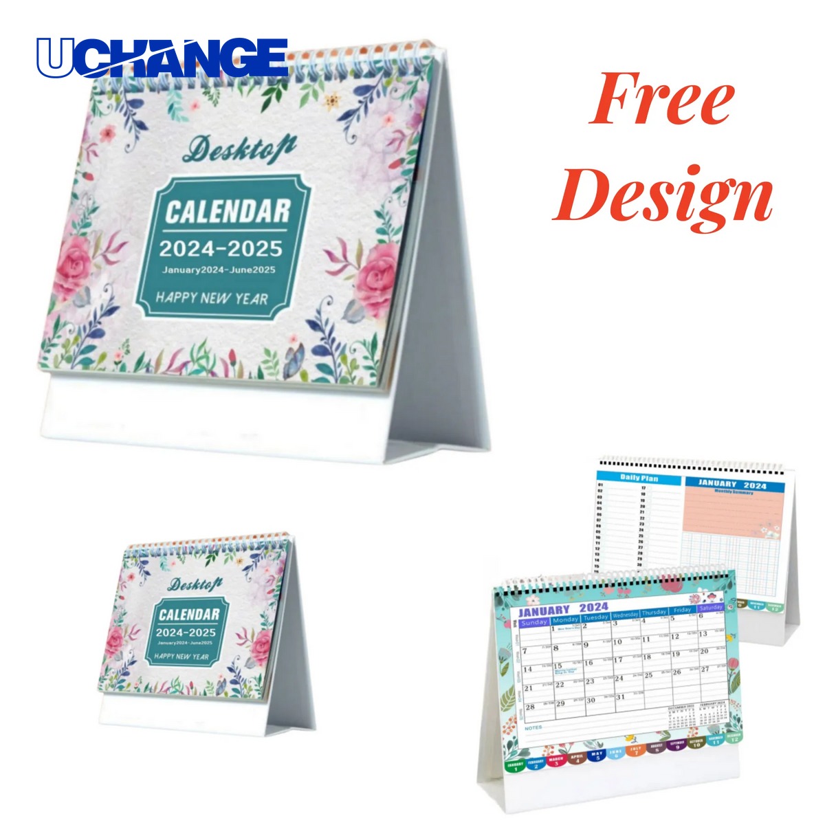 Custom Desk Calendar
