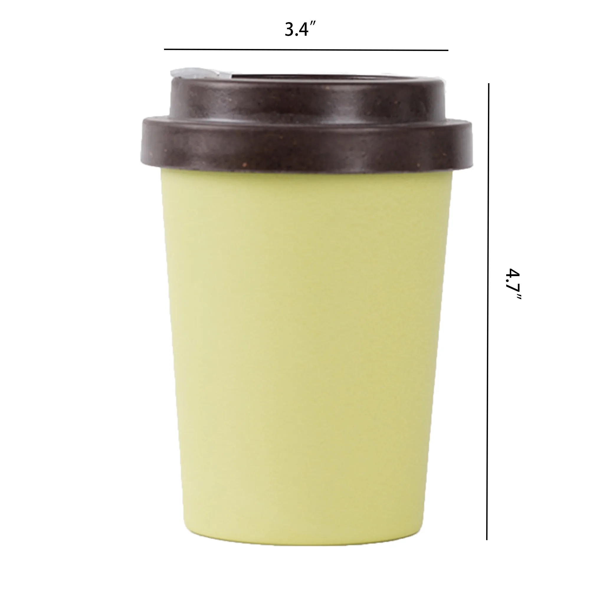12 oz. Biodegradable Bamboo Fibre Cup 7